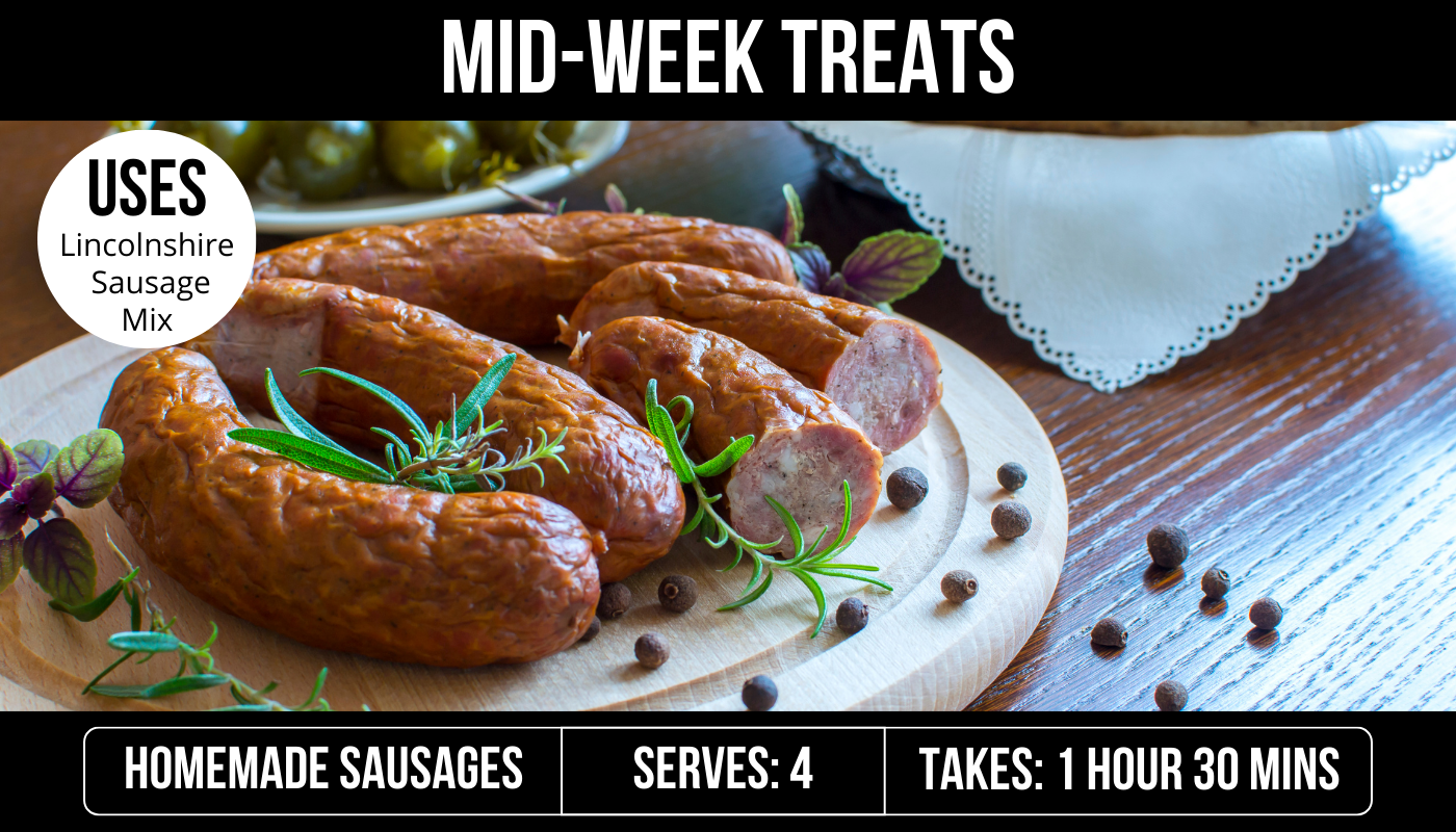 Homemade Sausages: Recipe