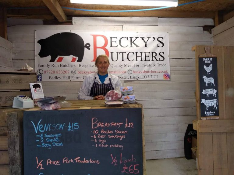 Becky’s Butchers, Winner of Harwich Sausage Festival 2018 using Butchers Sundries products