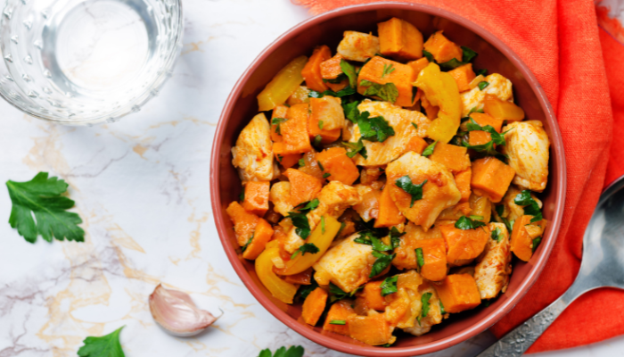 Customer Recipe: Chicken & Sweet Potato Bake