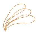 5.5cm Orange/White Elasticated Polyester Meat Ties/Poultry Loops (5,000 Per Bag)