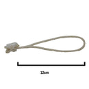 12cm White Elasticated Cotton Meat Ties/Poultry Loops (5,000 Per Bag)