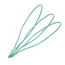 5.5cm Green/White Elasticated Polyester Meat Ties/Poultry Loops (BUTCHERS PACK - 1,000 Per Pack)