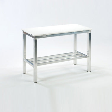 Food Cutting Table with Stainless Steel Stand