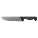 Butchers Knife 8" (200mm) Wide Straight (Black)