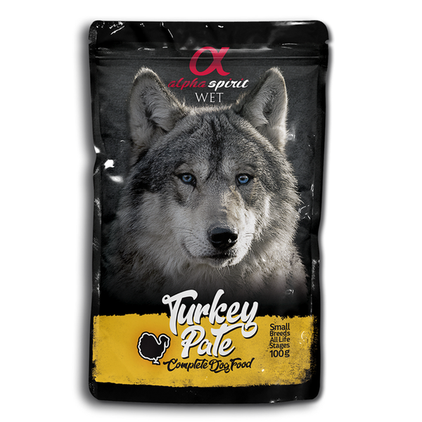 Turkey Pate Pouch for Dogs – 100g