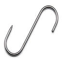 400 x 12mm S Butchers Meat Hanging Hooks - Single Hooks