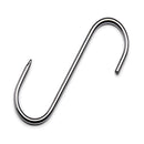 200 x 9mm S Butchers Meat Hanging Hooks - 10 Hooks/Box