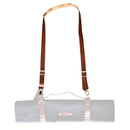 Cognac Leather Shoulder Strap