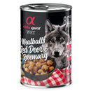 Deer with Rosemary Canned Meatballs for Dogs (6 x 400g)