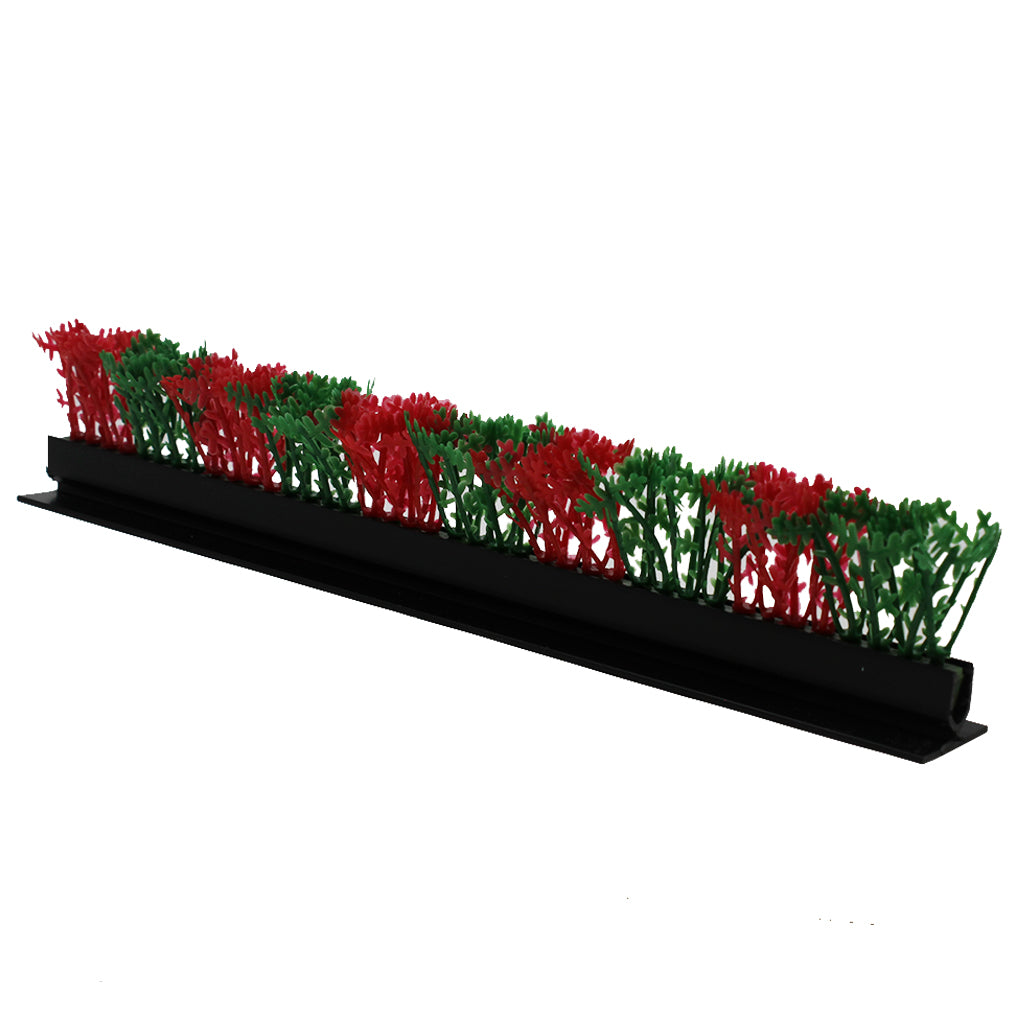 Red & Green Cypress Garnish Black Base 12/Box