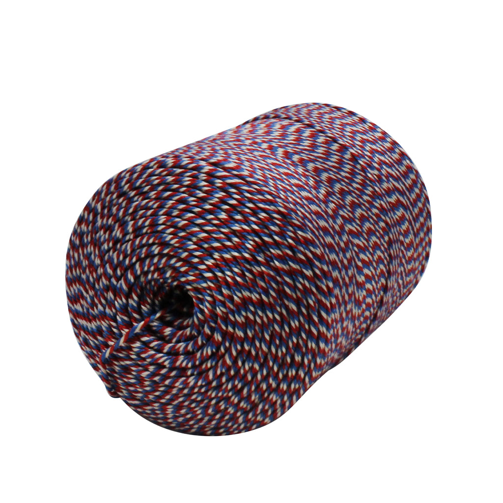 Rayon No.5 Red, White & Blue Centre Pull Butchers Twine 520m