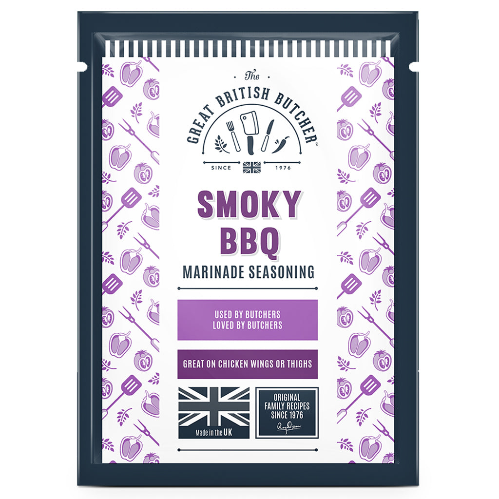 Smoky BBQ Marinade Seasoning Retail Sachets – 12 x 35g