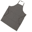 Striped Cotton Butchers Apron 90 x 100 – Navy/White