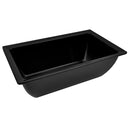 1/4 Classico Crock - Black Melamine