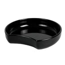 3L Crescent Dish 300 x 278 x 63mm - Black Melamine