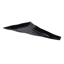 Curved Wavy Platter 539 x 376 x 38mm (Left) - Black Melamine