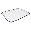 1/2 Gastro Enamelware Tray - Blue Melamine