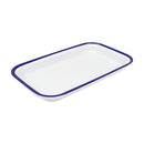 1/4 Gastro Enamelware Tray - Blue Melamine