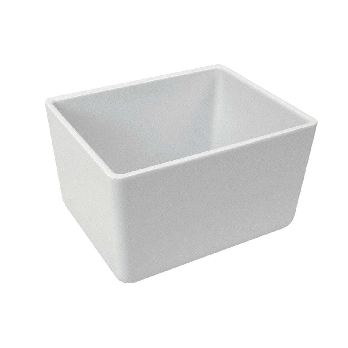 1.5L Chunky Crock - Polar White Melamine