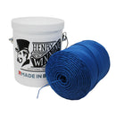 Electric Blue Butchers Twine in a Tub