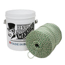 No.5 Green & White Butchers Twine in a Tub