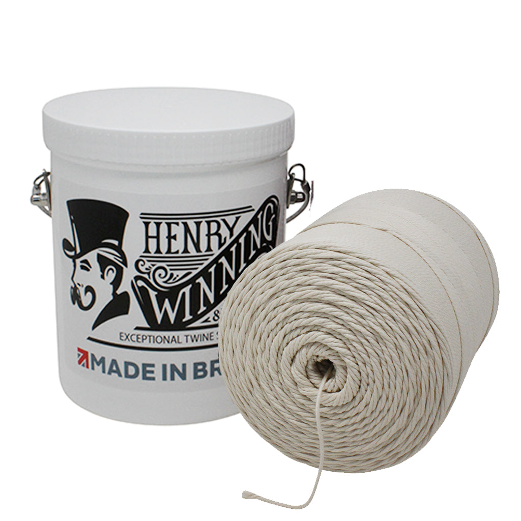 No.5 White Butchers Twine in a Tub
