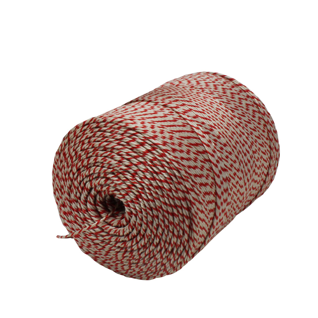 No.5 Red & White Butchers Twine in a Tub