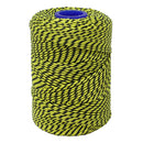 Polyester Yellow & Black Butchers String/Twine  Size in 100m (225g)