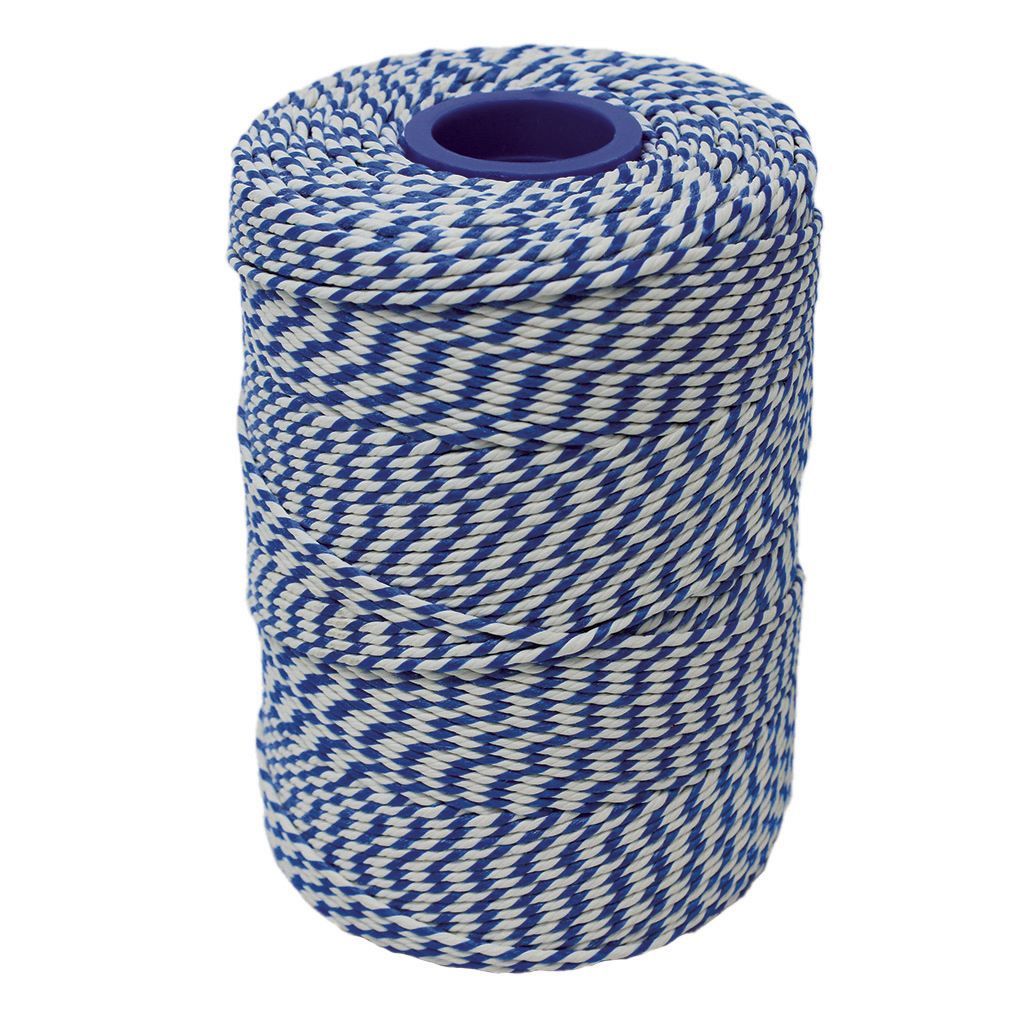 Rayon No 5 Blue & White Butchers String/Twine 260m (500g)