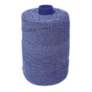 Blue/White Elasticated Machine String / Twine  Size in 1,904m/kg (800g). From £8.00 per spool