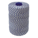 Blue/White Non-Elasticated 2000T Machine String/Twine  Size in 900m (900g). From £8.35 per spool