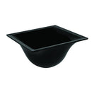 1.4L Small Zest Bowl - Black Melamine