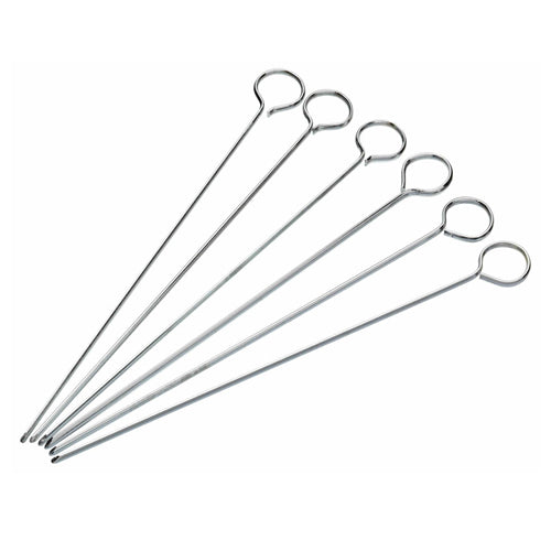 Flat Sided Metal Food Skewers