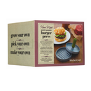 Non-Stick Quarter Pounder Burger Press + 1000 4" Cellophane Discs