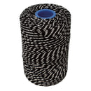 Polyester Black & White Butchers String/Twine  Size in 200m (425g). From £7.16 per Spool