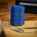 Polyester Blue & Black Butchers String/Twine  Size in 200m (425g). From £7.16 per Spool