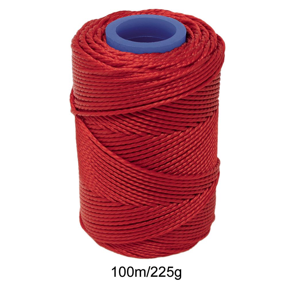 Polyester Racing Red Butchers String/Twine - Size in 100m (225g) – Butchers- Sundries
