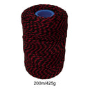 Polyester Red & Black Butchers String/Twine 200m (425g)