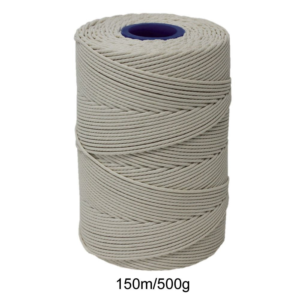 Rayon No 3 White Butchers String/Twine 150m (500g)