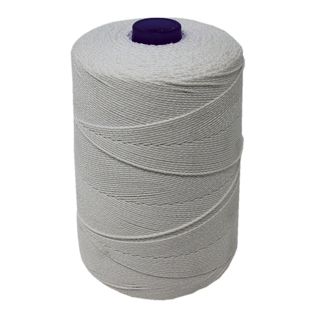 White Elasticated Machine String/Twine Size in 1,904m/kg (800g). From £6.00 per Spool