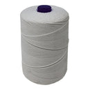 White Elasticated Machine String/Twine  Size in 1,904m/kg (800g). From £6.00 per Spool