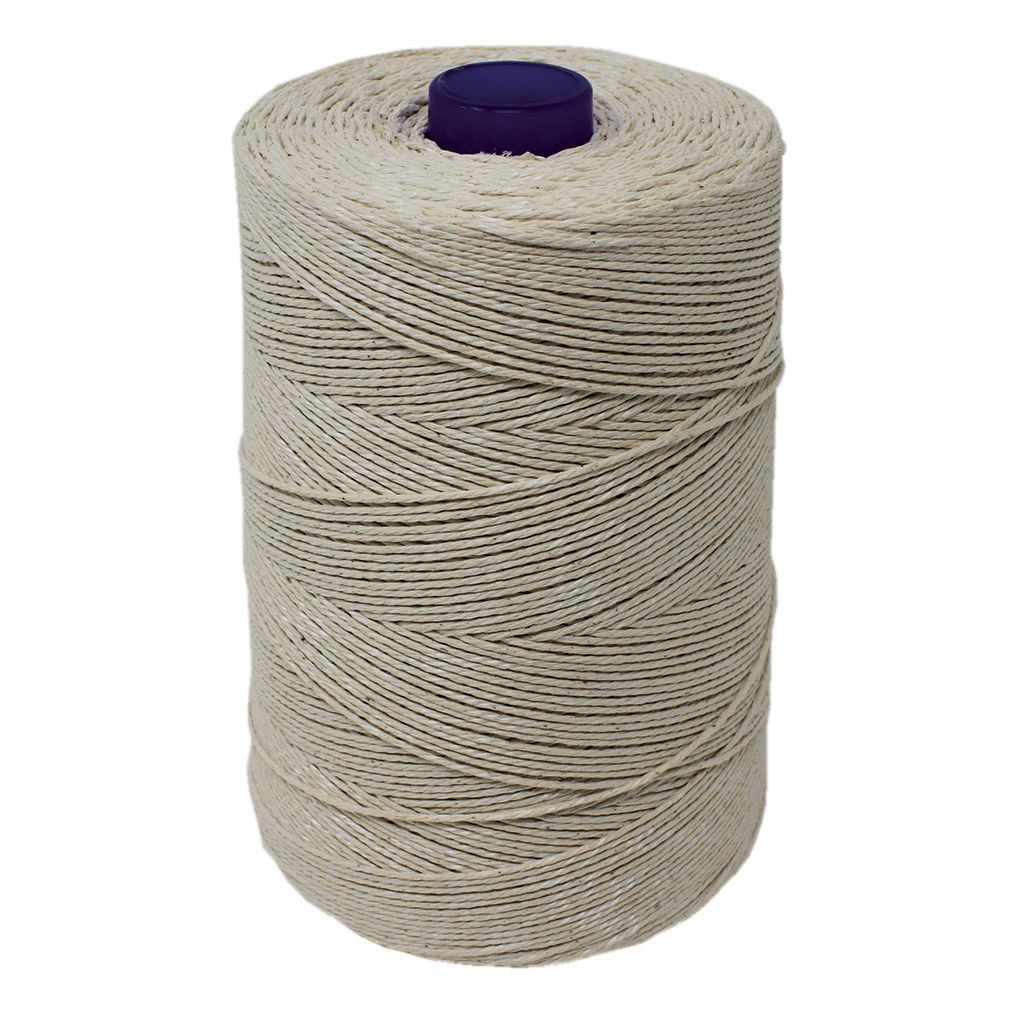 White Non-Elasticated 2000T Machine String/Twine Size in 920m (900g). From £6.15 per Spool