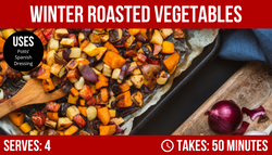 Winter Roasted Vegetables: Recipe