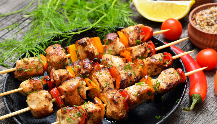 Sweet Chilli Skewers: Recipe