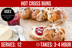 Hot Cross Buns: Recipe