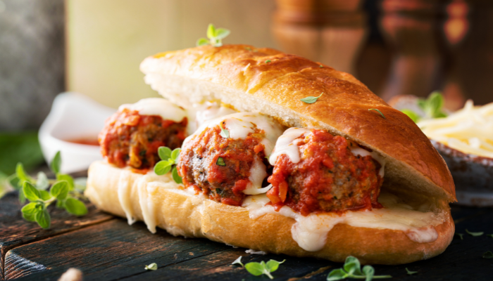 BBQ Meatball Rolls: Recipe