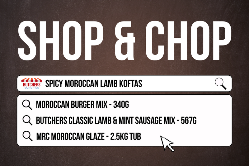 Easy Spicy Moroccan Lamb Kofta Recipe | Shop & Chop #2