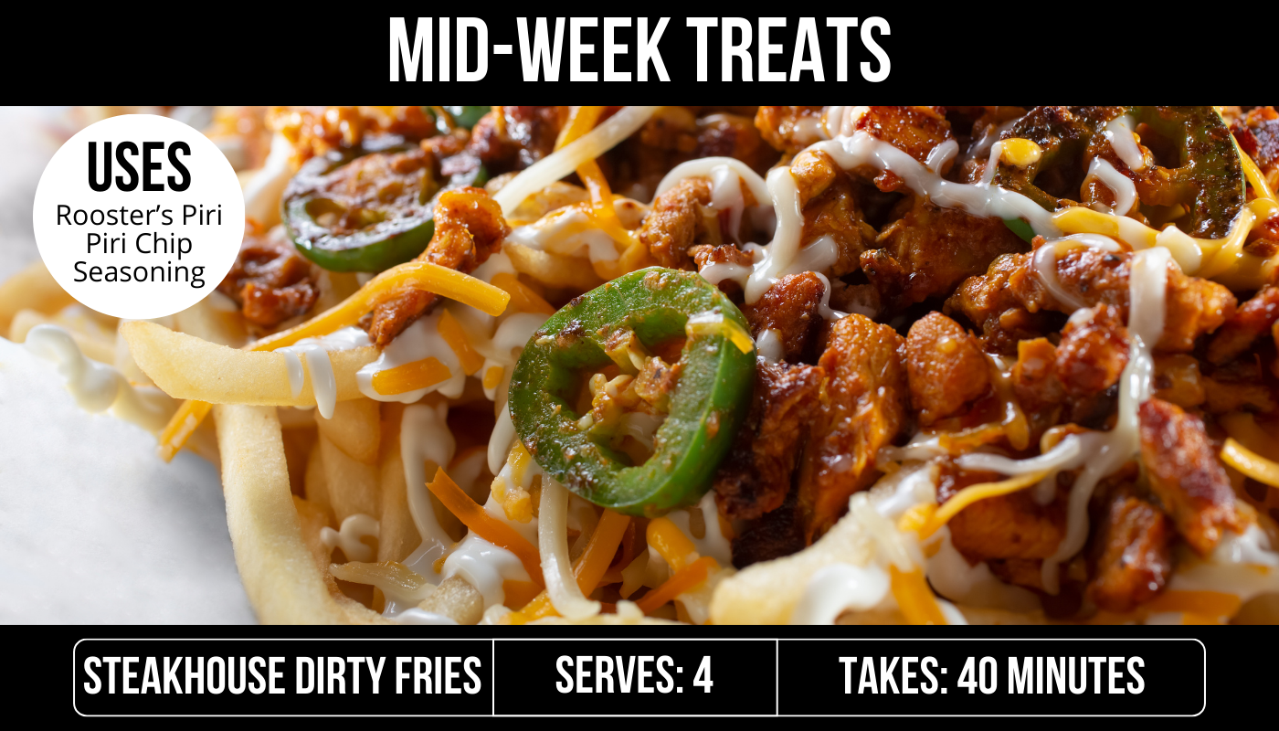 Steakhouse Dirty Fries: Recipe