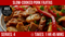 Slow Cooked Pork Fajitas: Recipe