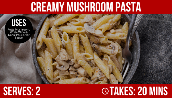 Creamy Mushroom Pasta: Recipe